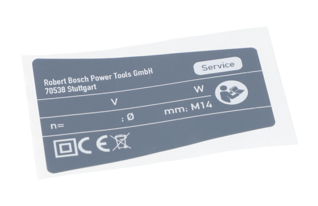 TiP ETiKETi - 160111A3HK - BOSCH YEDEK PARCA