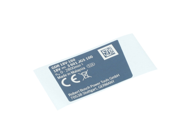 TiP ETiKETi - 160111A5FL - BOSCH YEDEK PARCA