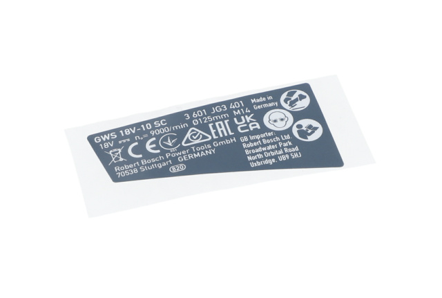 TiP ETiKETi - 160111A9BP - BOSCH YEDEK PARCA