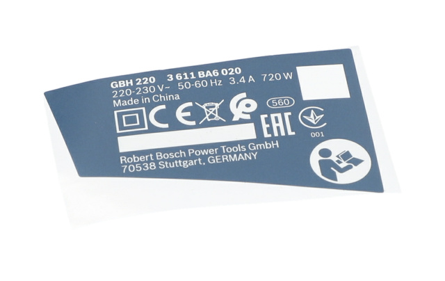 TiP ETiKETi - 1619P16243 - BOSCH YEDEK PARCA