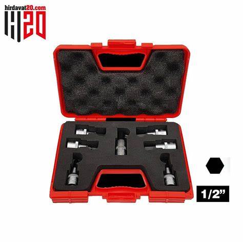 iZELTAŞ 1/2'' LOKMALI ALLEN UÇ TAKIMI (60MM - 7 PARÇA)