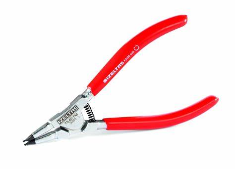 iZELTAŞ DIŞ SEGMAN PENSE 225 MM YAYLI DÜZ