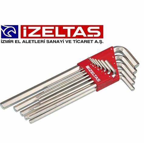 iZELTAŞ ALLEN ANAHTAR TAKIMI 12 PARÇA