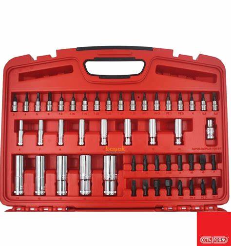 96 Parça 1/4"+1/2" Lokma Takımı