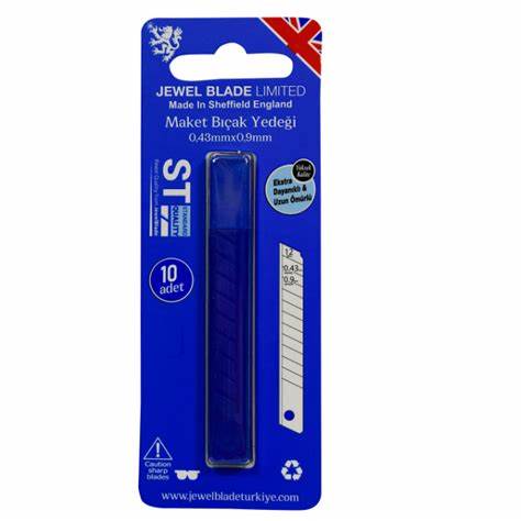 JEWEL BLADE MAKET BIÇAĞI DAR YEDEK BLiSTER 0,43MMX9MM ST-4309