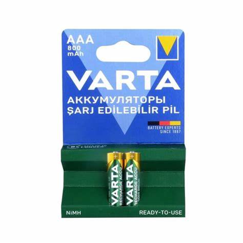 VARTA AAA ŞARJ EDiLEBiLiR PiL 800 MAH