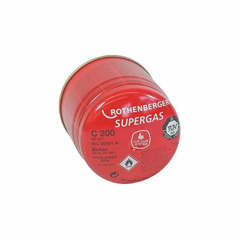 ROTHENBERGER SUPERGAS C 200 KARTUŞ