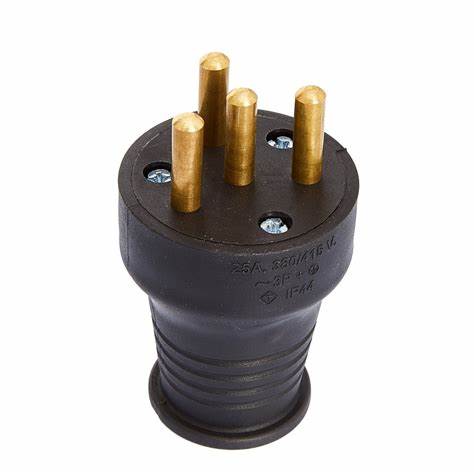 BYLiON TRFZ. KAUÇUK DÜZ (ERKEK) FiŞ 3X25A KOD:KEFT
