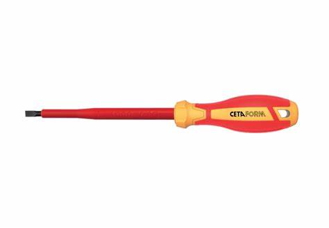 C-PLUS 1000V DÜZ UÇLU TORNAViDA (VDE) - 4,5 X 100 MM