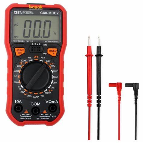 DiGiTAL MULTiMETER (DC AKIM - MANUEL SINIFLANDIRMA)
