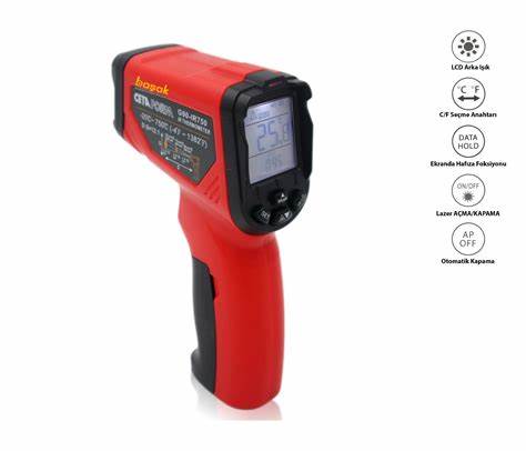 Infrared Termometre (-20 °C /750 °C)