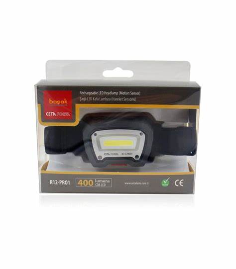 LED Kafa Lambası (Hareket Sensörlü) - 400 Lümen