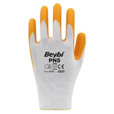 BEYBi POLYESTER ELDiVEN SARI-BEYAZ NO:9
