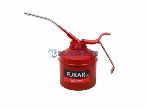 FUKAR YAĞDANLIK 500 CC METAL UÇLU DÜZ F-209