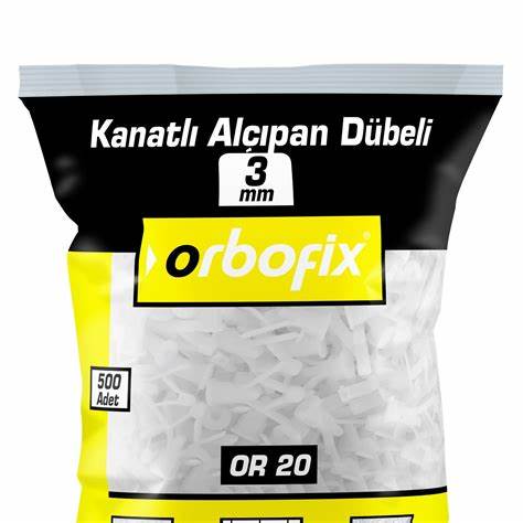 KANATLI ALÇIPAN DUBELi NO:3 (500 ADET)