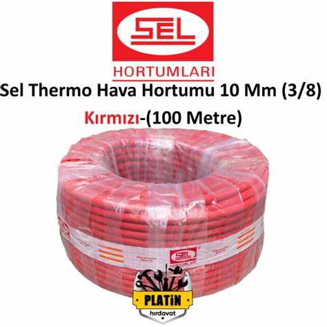 SEL THERMO HAVA HORTUMU 10 MM (3/8) KIRMIZI
