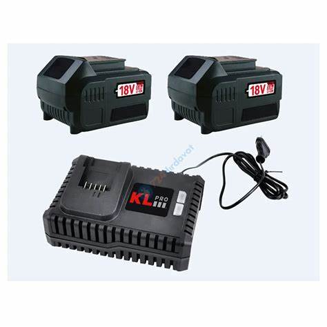 2 ADET 18V 5.0AH AKÜ + 1 ADET 4.0A ŞARJ CiHAZI SET