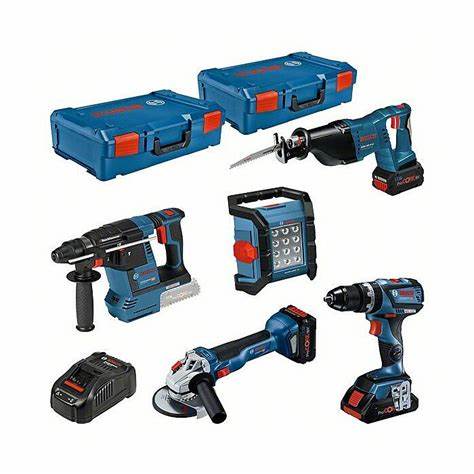 18V 3 tool KIT+2x18V 5Ah+GAL 1880