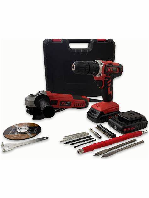 750W 115 MM AVUÇ TAŞLAMA+18V 10 MM ŞARJLI MATKAP