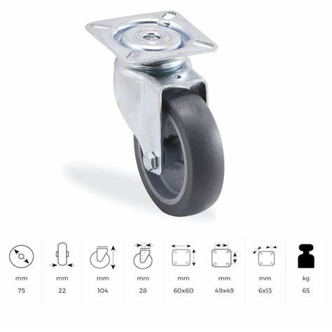 KAMA SERViS TEKERi GRi SABiT 75 MM (MTB075)