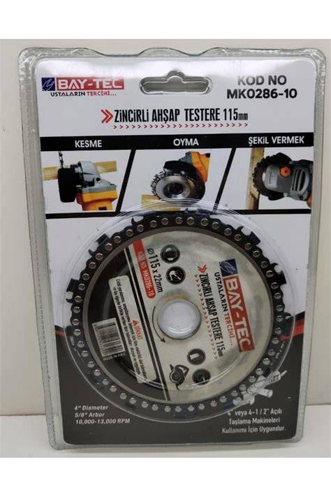 BAYTEC ZiNCiRLi AHŞAP TESTERE 115 MM