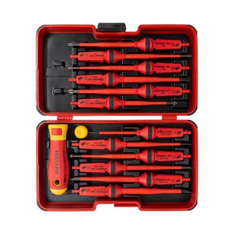 iZELTAŞ 1000V iZOLELi ELEKTRO SLiM TORNAViDA SETi 14 PARÇA