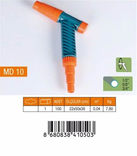 MEDALYAN PLASTiK TABANCA LANS 1/2"-5/8"-3/4" MD-10