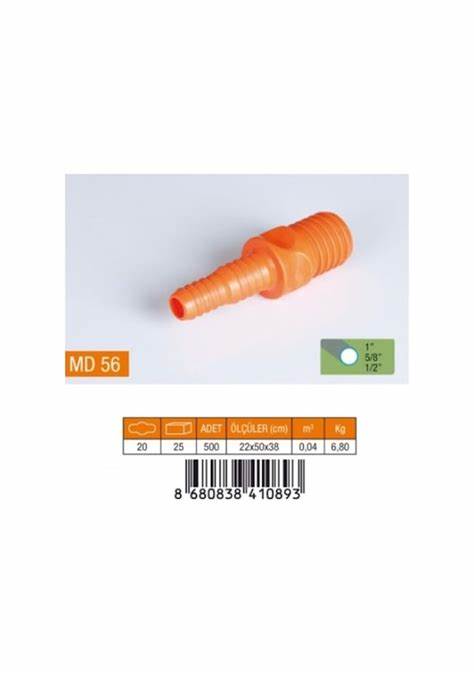 MEDALYAN PLASTiK REDÜKSiYON 1"-5/8"-1/2" MD-56
