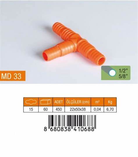 MEDALYAN HORTUM EKi NOR.TE 1/2"-5/8" MD-33