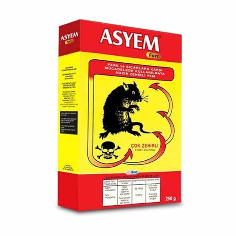 ASYEM BUĞDAY FARE ZEHRi 250 GR KOD:102