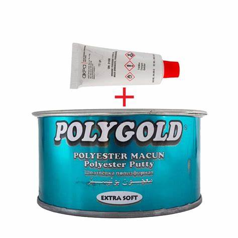 POLYGOLD POLYESTER ÇELiK MACUN 500 GR