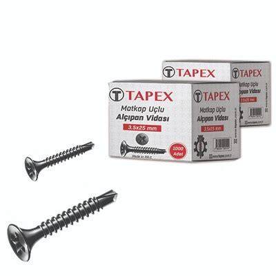 TAPEX ALÇIPAN ViDASI SiVRi 3.5X25 (1000 AD.)