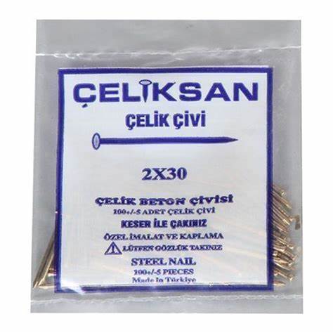 ÇELiK ÇiVi 2X30 SARI (100 AD.)