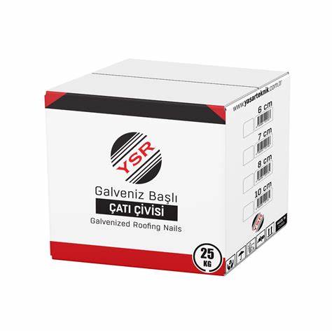 YSR GALVENiZ BAŞLI ÇATI ÇiViSi 8 CM