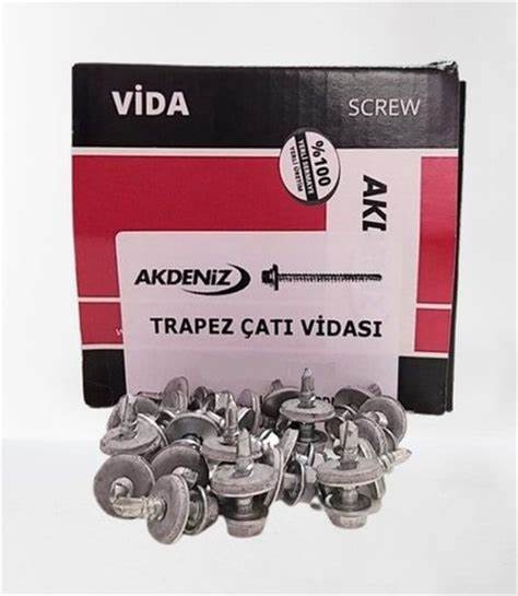 AKDENiZ TRAPEZ ÇATI ViDASI 5.5X32 (400 AD.)