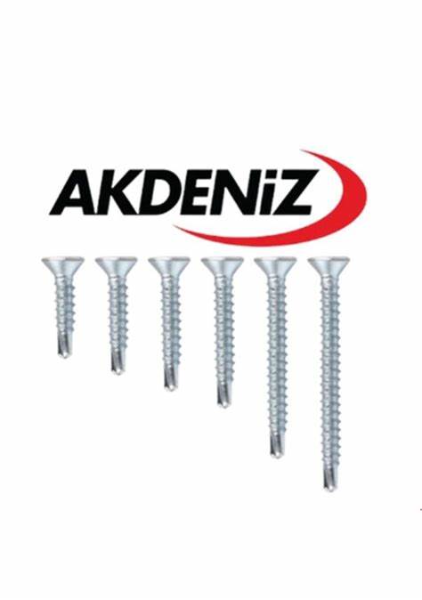 AKDENiZ YHB MATKAP UÇLU ViDA 4.8X25 (1000 AD.)