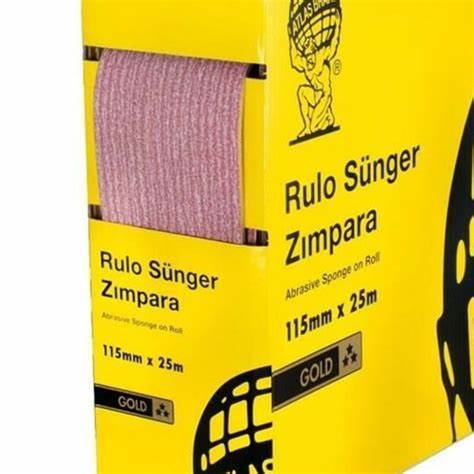 RULO SÜNGER ZIMPARA GOLD 115 MMx25MT 400 KUM