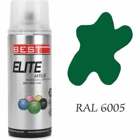 BEST SPREY BOYA ELiTE 400 ML RAL6005 ÇiT YEŞiL