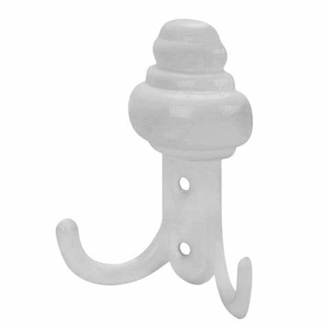 BEŞEL METAL VESTiYER ASKI SARIKLI BEYAZ BA800