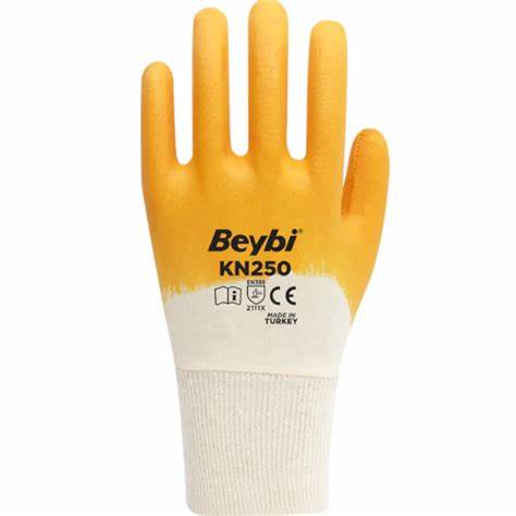 BEYBi KN250 NiTRiL ELDiVEN SARI NO: 10