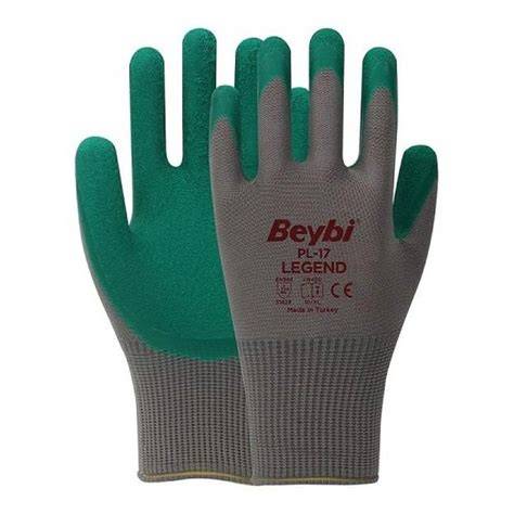 BEYBi PL-17 FLEX LATEKS ELDiVEN YEŞiL- GRi NO:10