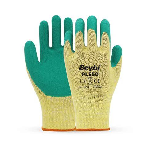 BEYBi YEŞiL LATEKS ELDiVEN CRINKLE PL550 NO:10