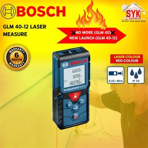 LAZER METRE GLM40 0601072900