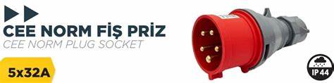 BYLiON CEE NORM 3X32A DÜZ FiŞ CEE-332