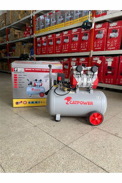 CATPOWER EKO SESSiZ-YAĞSIZ KOMPRESÖR 50 LT CAT1154