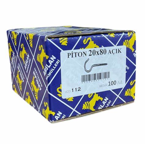 ÇINAR PiTON 20X80 (100 ADET) KOD:112