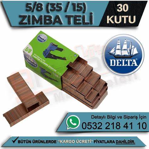 DELTA ZIMBA TELi KOLi KAPAMA 5/8 (35/15) 1000 ADET