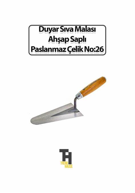 DUYAR SIVA MALASI AHŞAP SAP 26 CM KOD:156