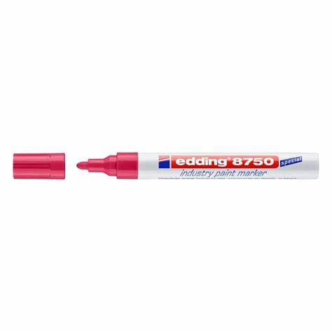 EDDiNG ENDÜSTRiYEL KALEM 8750 KIRMIZI