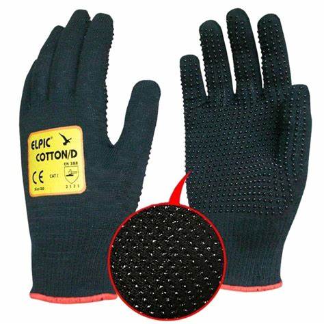 ELPIC COTTON D SiYAH DOTLU ELDiVEN NO:10